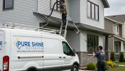 Gutter cleaning service in Minneapolis, MN by Next Level Exteriors
