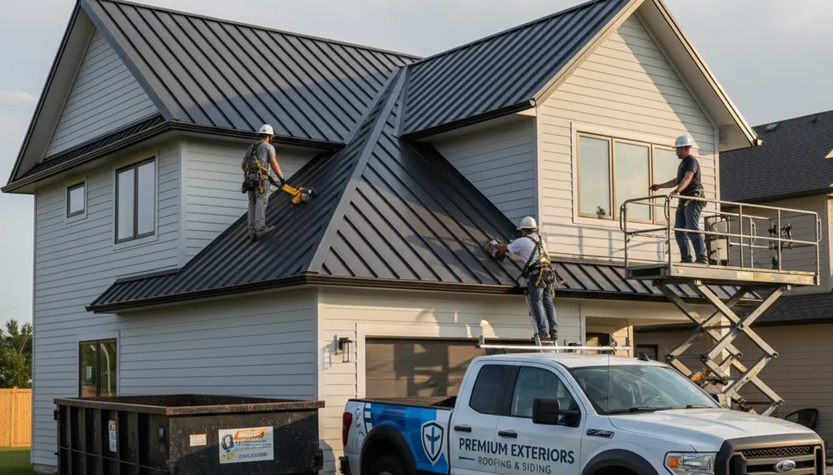 Vinyl siding installation in Minneapolis, MN by Next Level Exteriors for durable home protection
