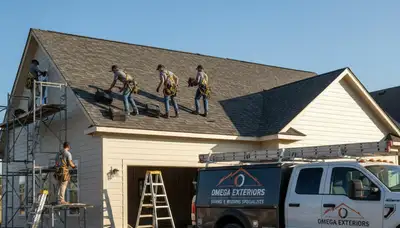 Vinyl siding and roof installation by Next Level Exteriors in Minneapolis, MN