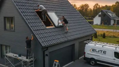 Professional skylight installation on vinyl siding home in Minneapolis, MN by Next Level Exteriors