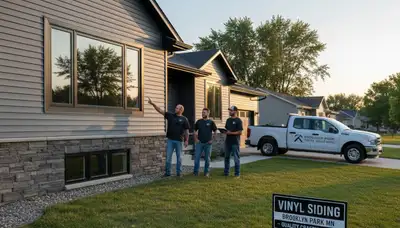 Professional vinyl siding installation at a Minneapolis MN home exterior by local siding experts