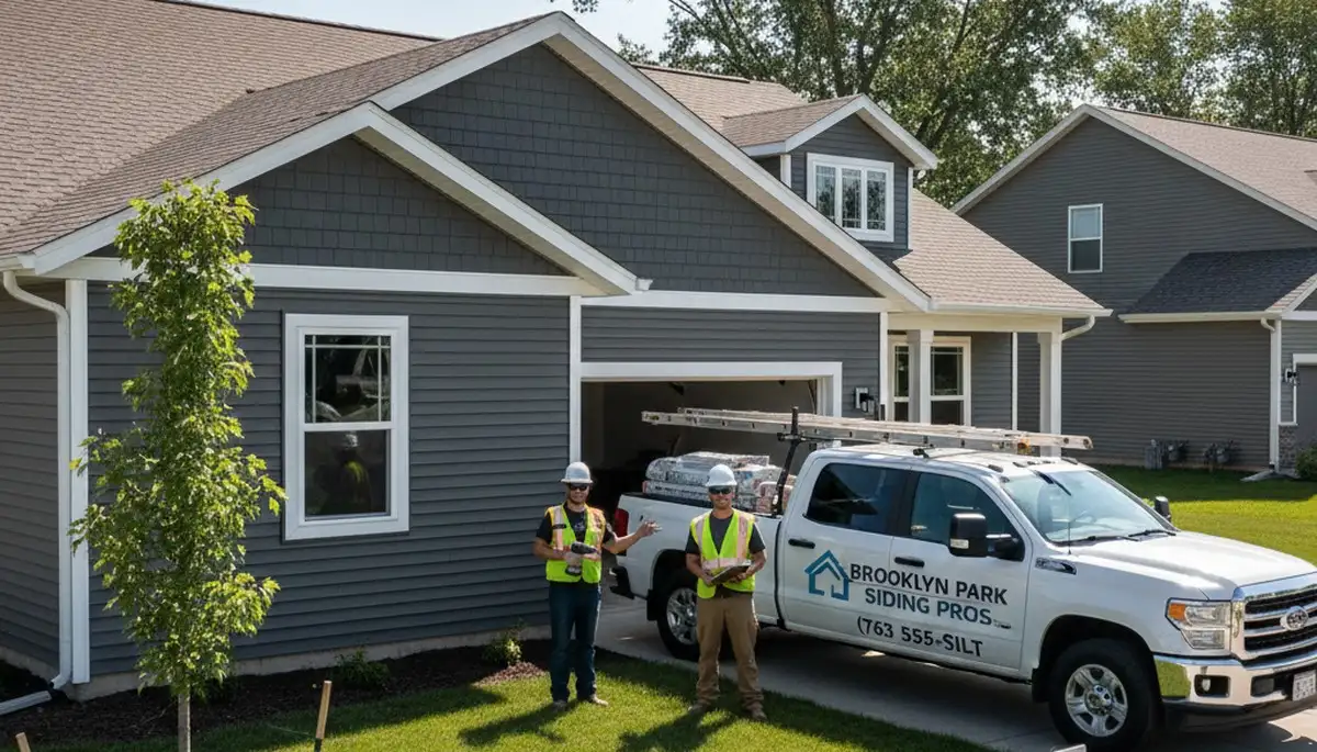 Professional vinyl siding installation on Minneapolis MN home exterior