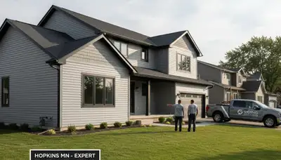 Professional vinyl siding installation on home exterior in Minneapolis, MN