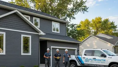 Professional vinyl siding installation on Minneapolis MN home exterior