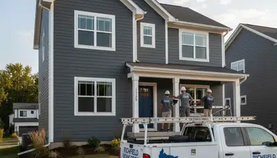 Professional vinyl siding installation on home exterior in Minneapolis, MN